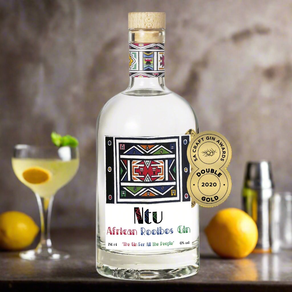 Ntu_African_Rooibos_Gin with cocktail