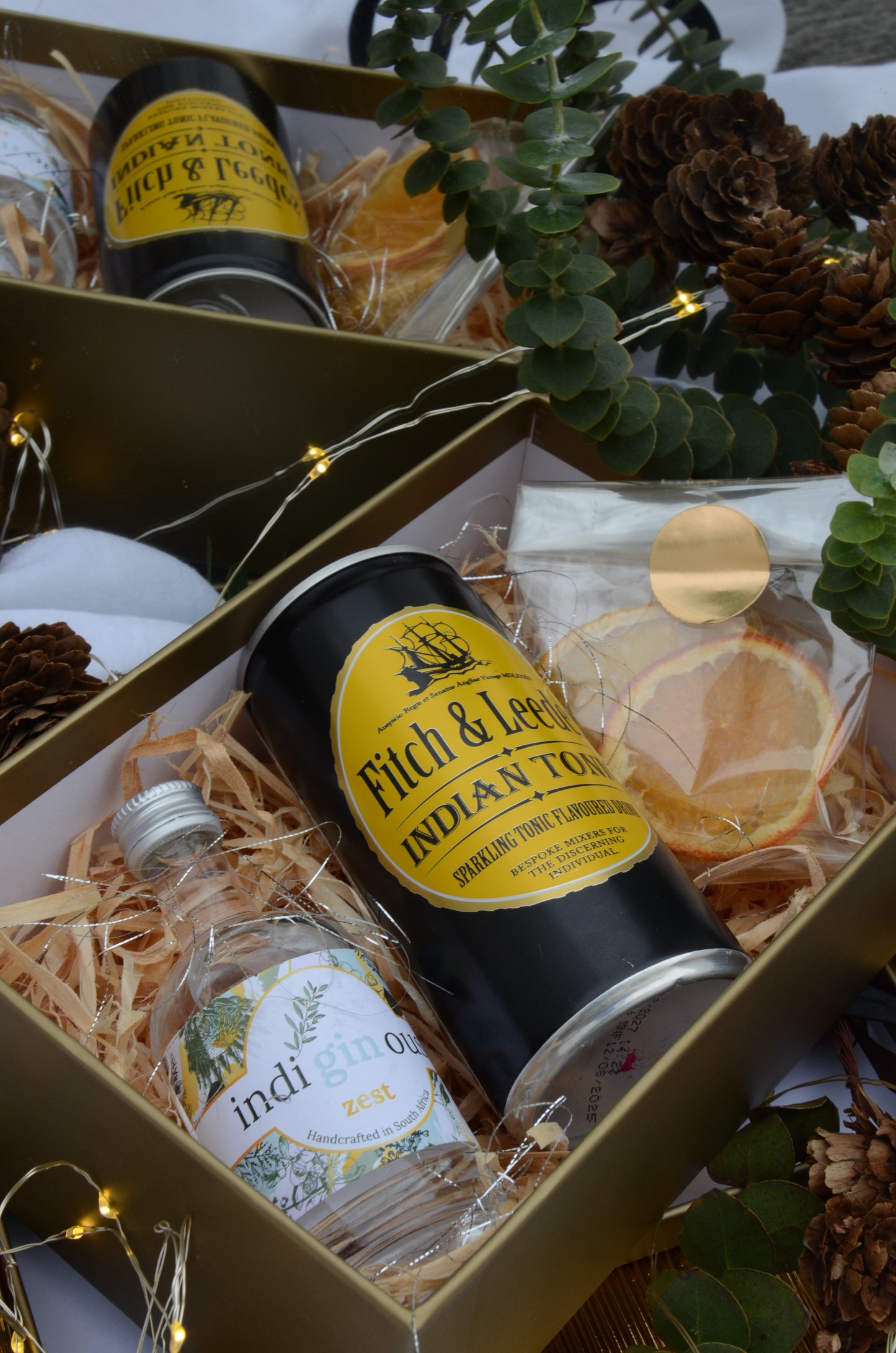 Luxury Mini Craft Spirit & Mixer Christmas Gift Box | Perfect Stocking Filler