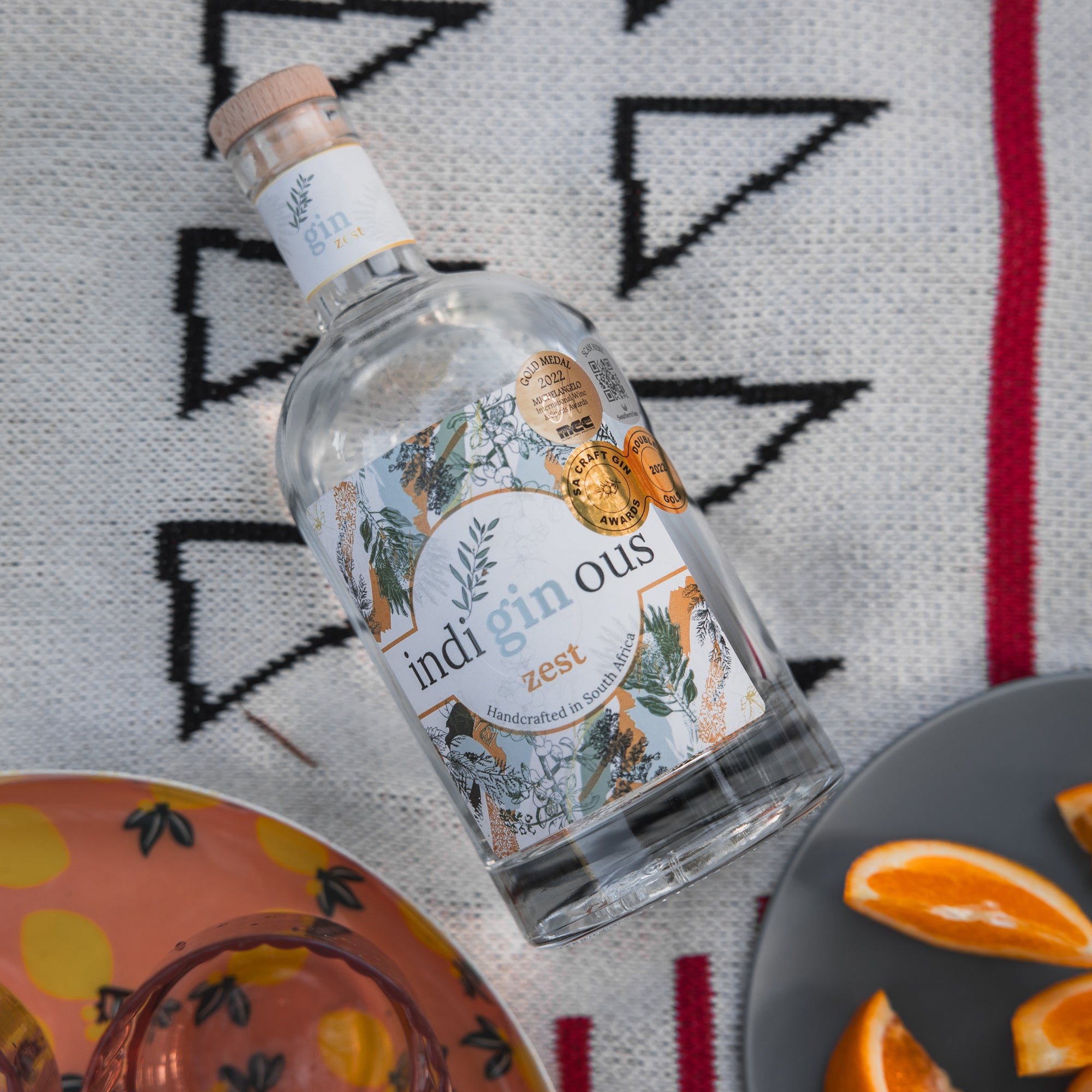 indiGINous Zest Gin - infused with Spekboom – Blomendahl Distillery
