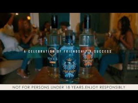 Zenie Ramos Blueberry Infused Gin - a premium blue colour changing